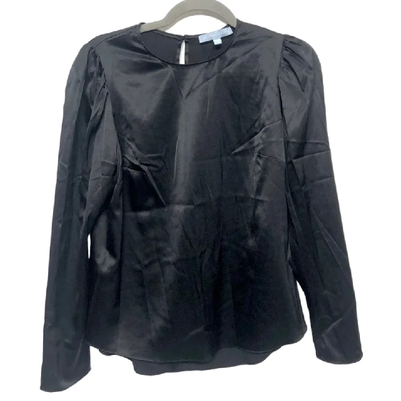 Black Blouse Long Sleeve Antonio Melani, Size S