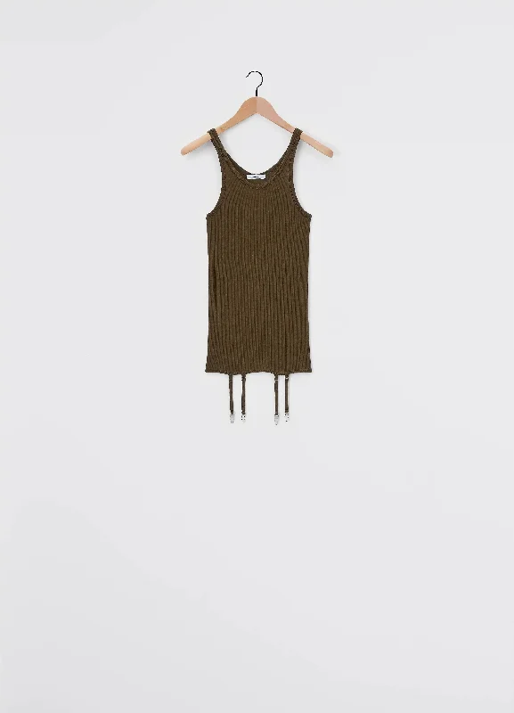 SEAMLESS TANK TOP WITH SUSPENDERS